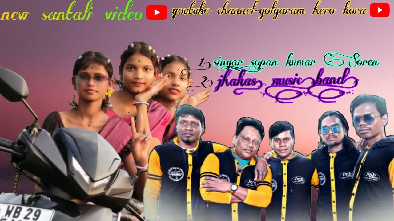 Sopan kumar Soren to Asima hasda jhakas music band new santali video||2025