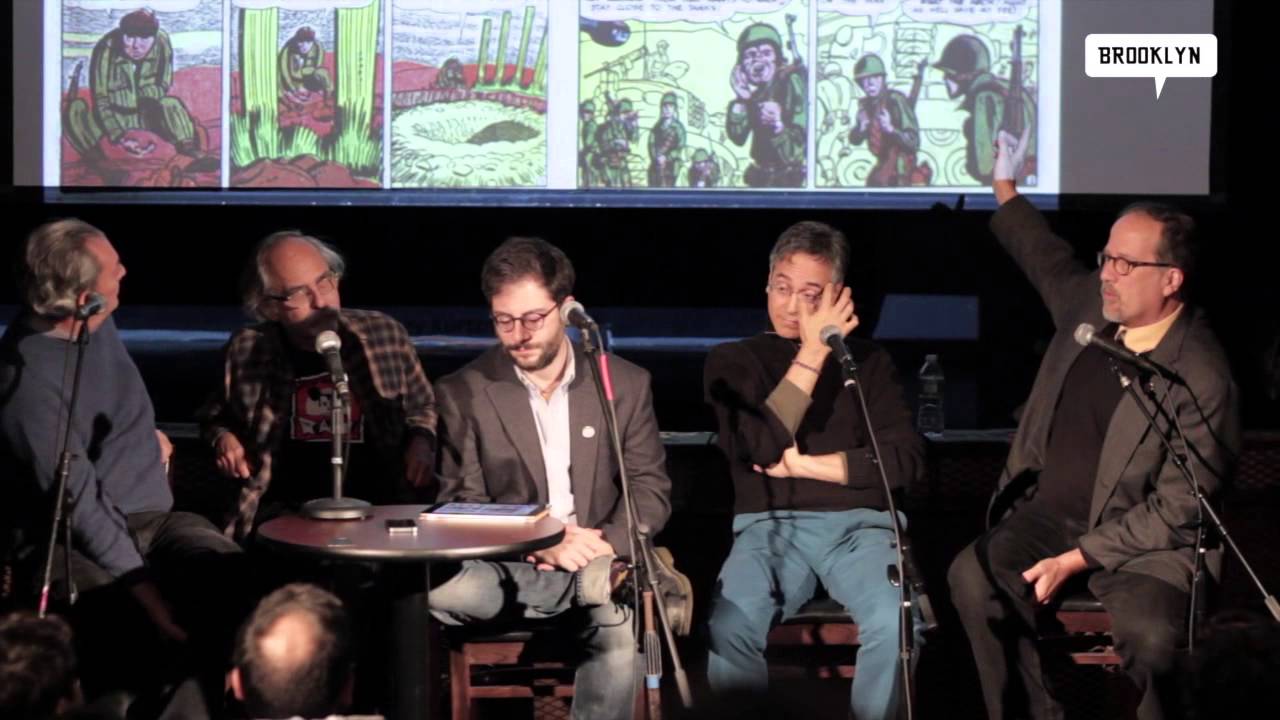 Comic Arts Brooklyn festival - City Of Glass panel 11/9/13
