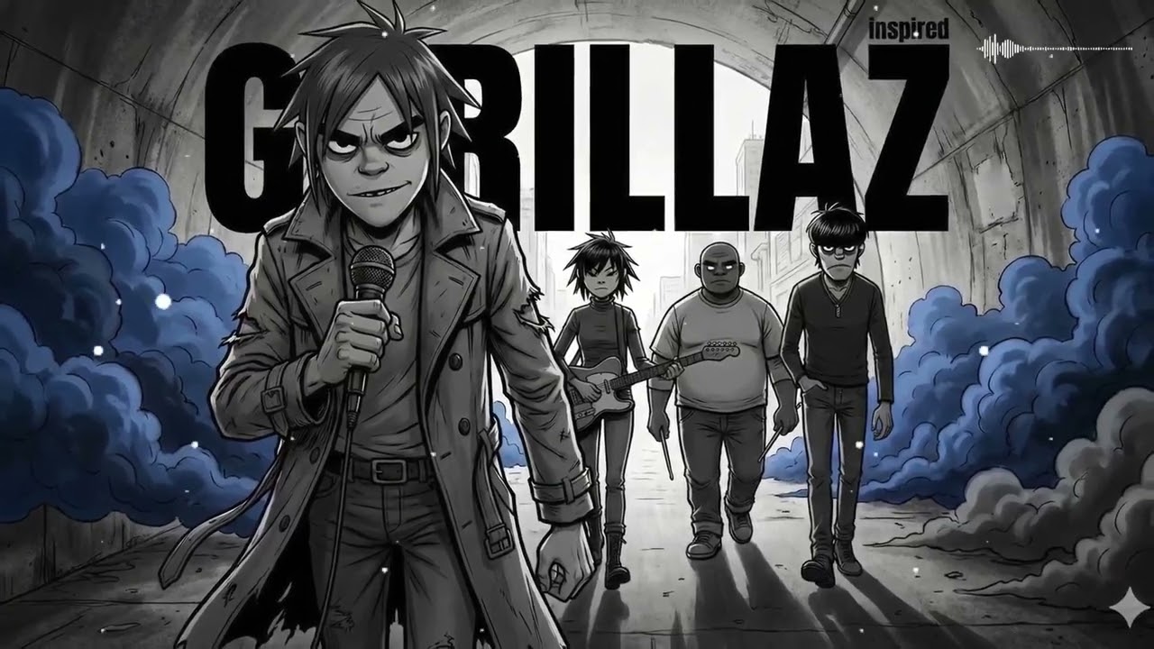 Kill Bill [UNDERGROUND] –Gorillaz Mountain Album Inspired , AI Remix Psycho– Trip-Hop, Hip-Hop