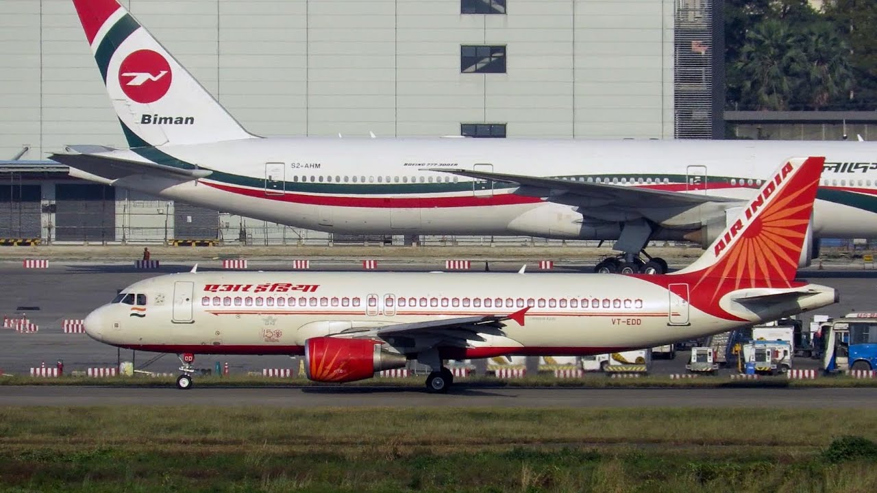 Air India Airbus A320 Loud Takeoff from Dhaka | AI228 | Dhaka - Delhi