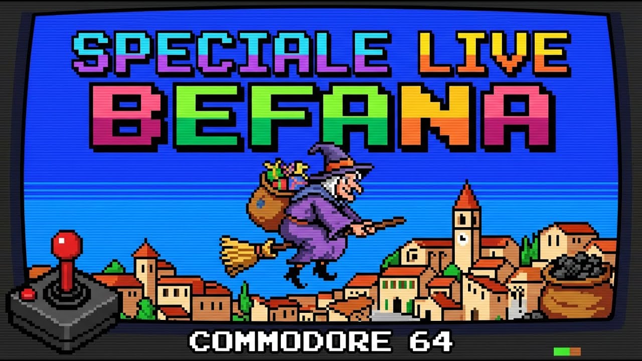 Pixel, inverno e Commodore 64 ❄️ | Prima live
