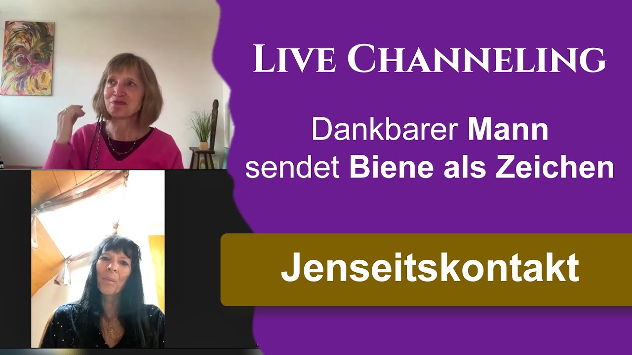 JENSEITSKONTAKT: Dankbarer Mann sendet Biene als Zeichen (Beweise im Jenseitskontakt)