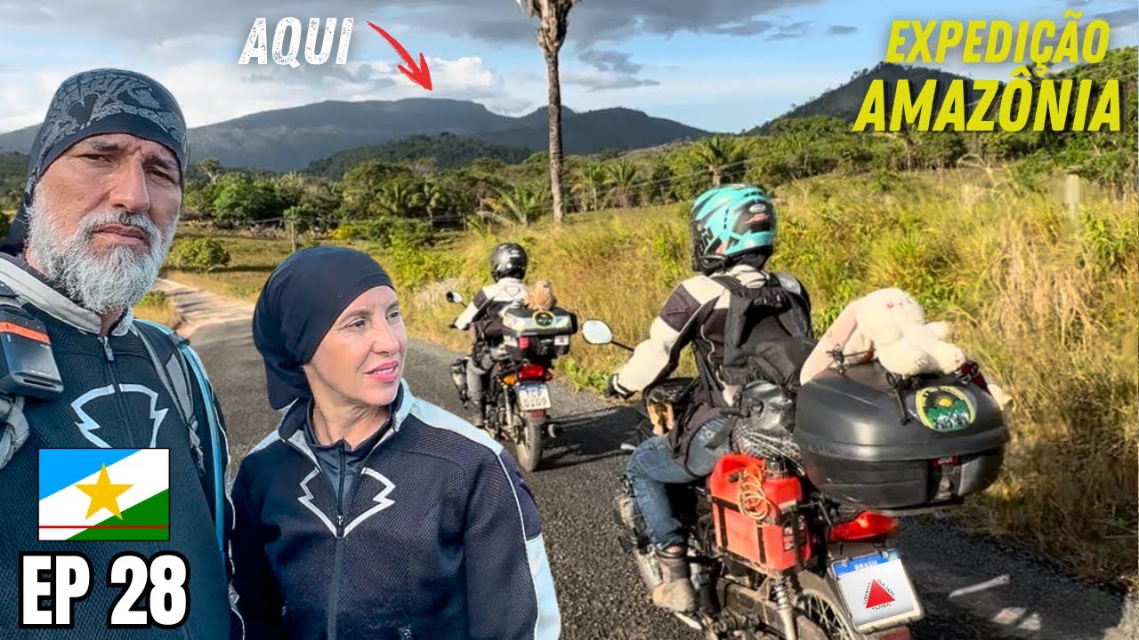 Família de Moto EP28: CHEGAMOS NO LUGAR MAIS LINDO DO BRASIL