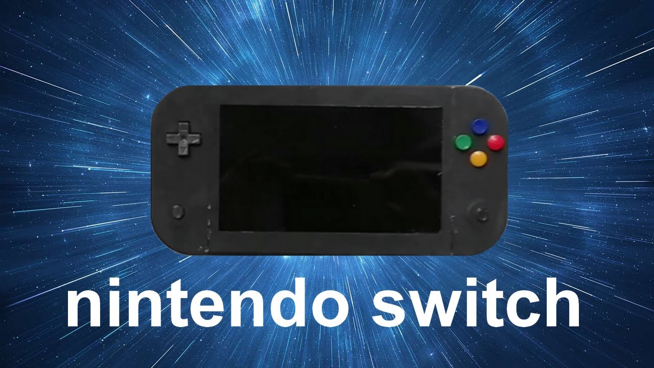 Comment construire une console portable Nintendo switch