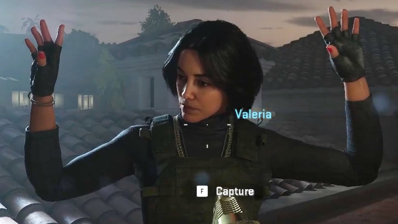 Valeria's name turns to blue if you do this - MWII 2022