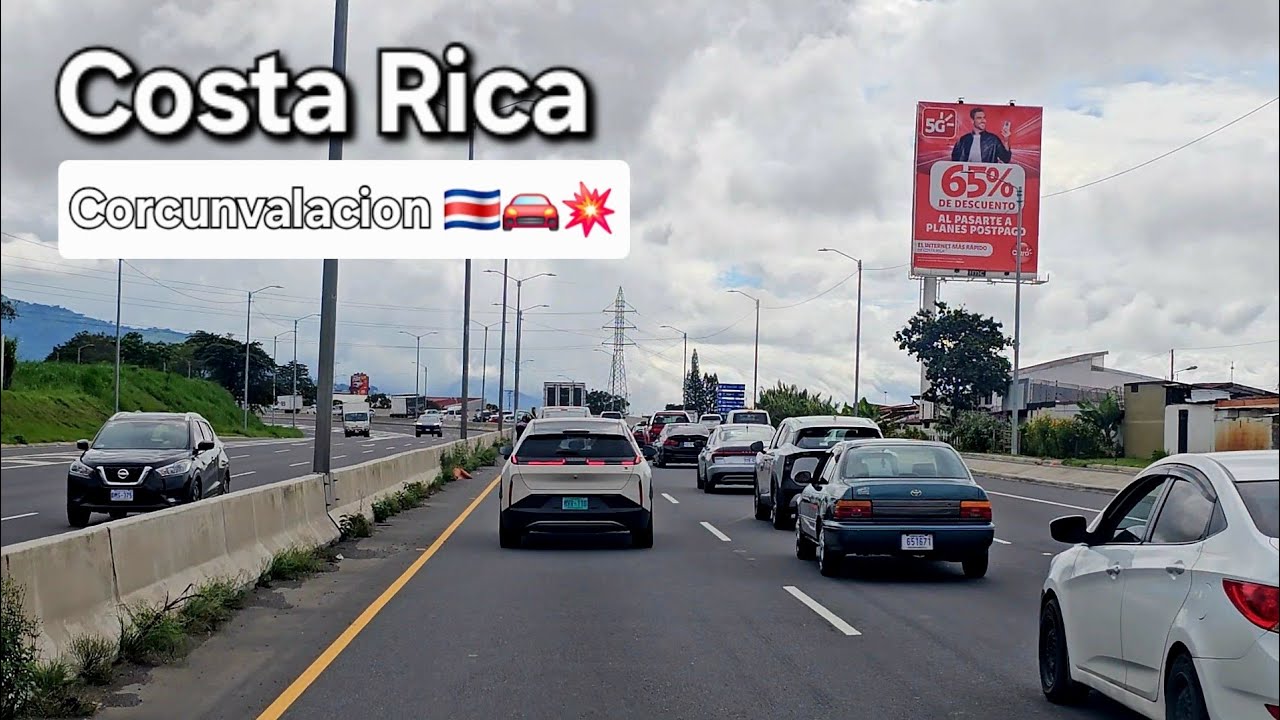 😍Circunvalación de San Jose Costa Rica 😱