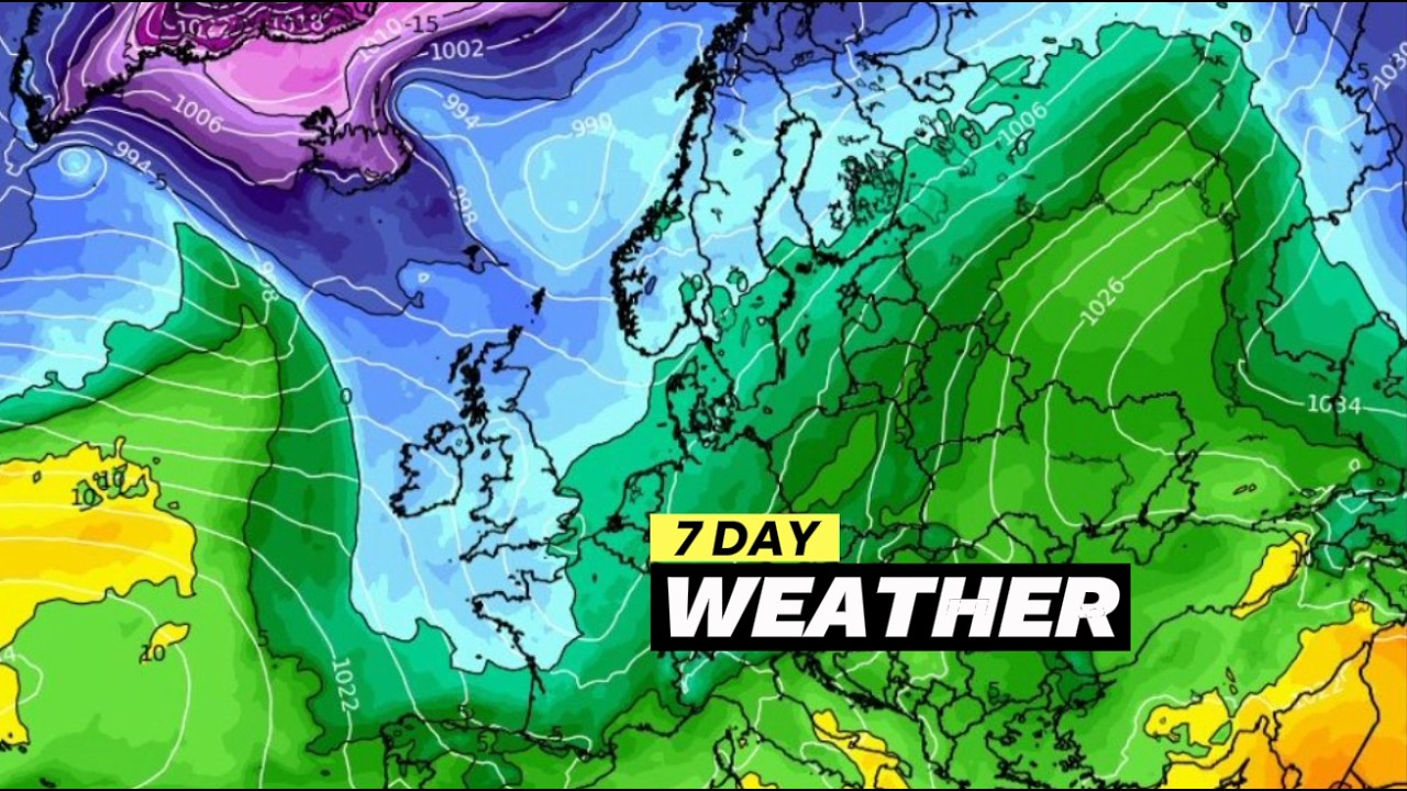 European Weather | GFS Model in 850 hPa March 27, 2026 l Europe Temperature