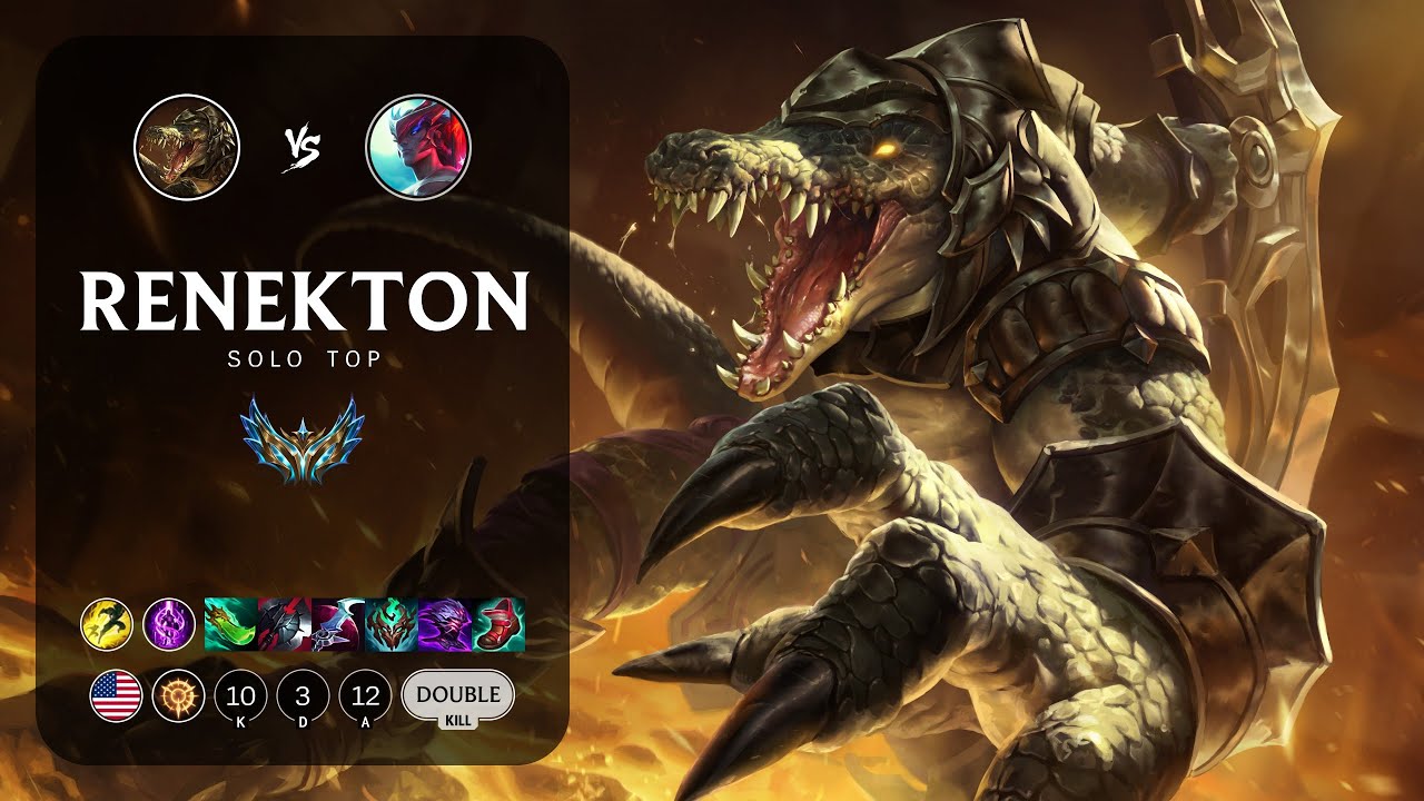 Renekton Top vs Yone - NA Challenger Patch 14.3
