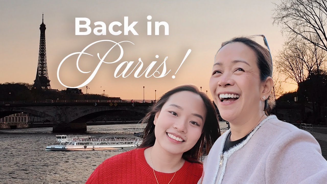 Paris Vlog: First day in Paris!    Mommy Haidee Vlogs