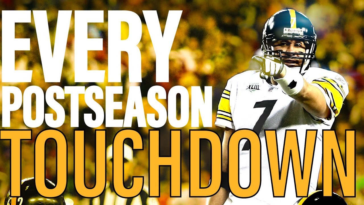 EVERY Ben Roethlisberger Postseason Touchdown (33 TD)