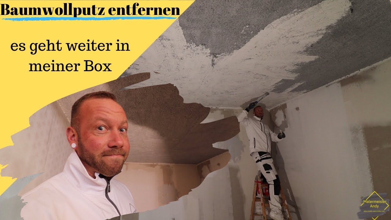 Baumwollputz entfernen | Es geht in meiner Box weiter