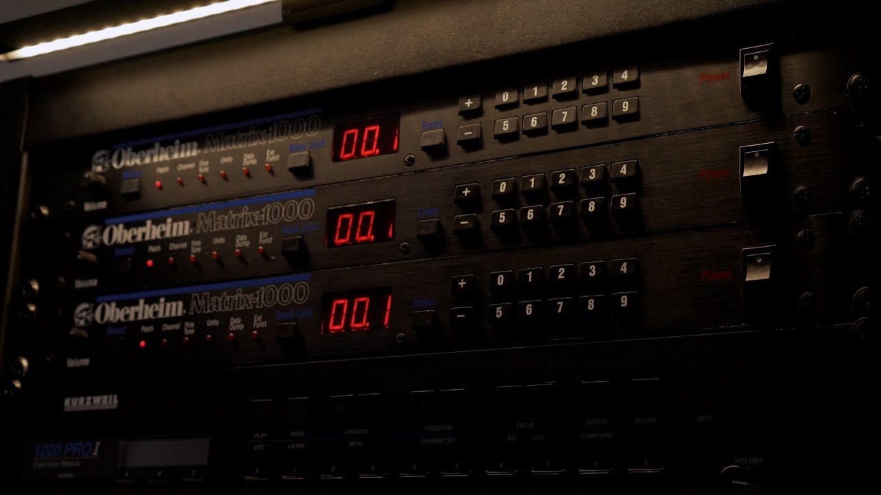 How to POLY-CHAIN the Oberheim Matrix 1000 & Install the Fantastic Tauntek 1.20 OS Upgrade + Sounds!