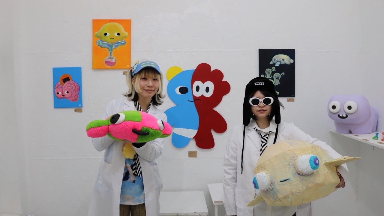 【おせんべい研究所】おふとん天国とむんちきなも職人による2人展示！第2弾🍘