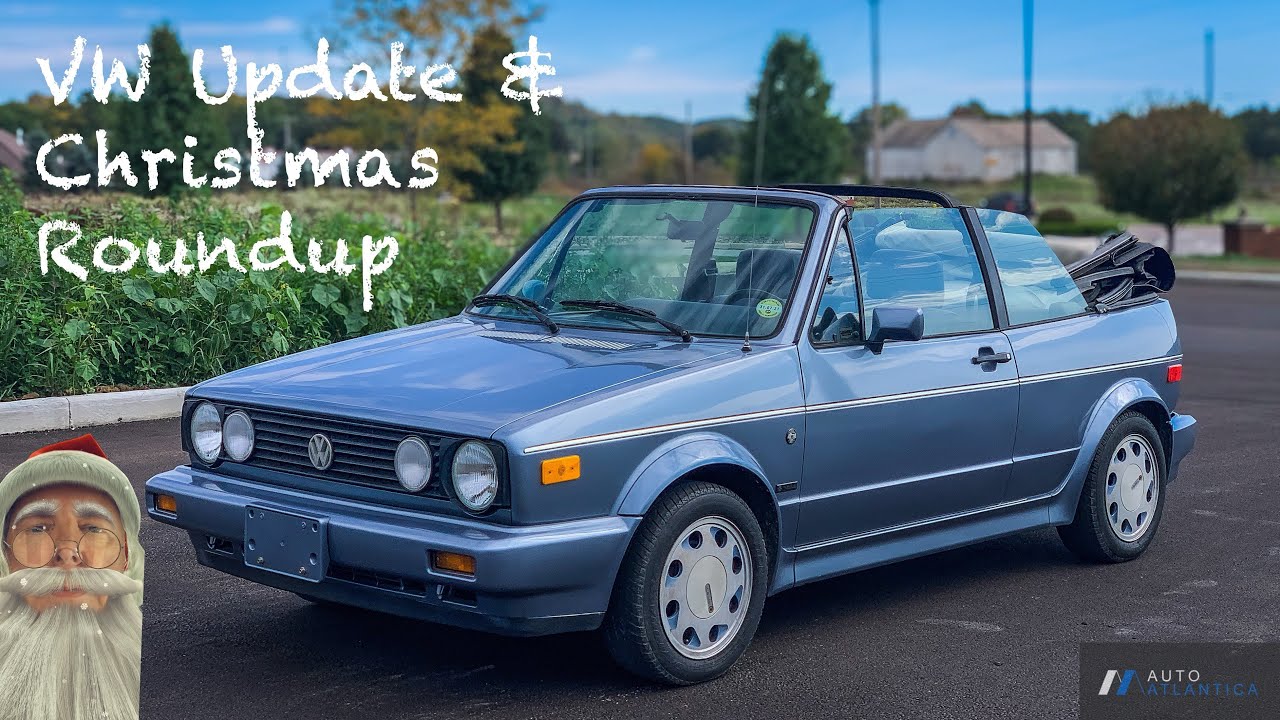 Обновление Volkswagen Cabriolet и рождественский обзор автопарка! | Коллекции