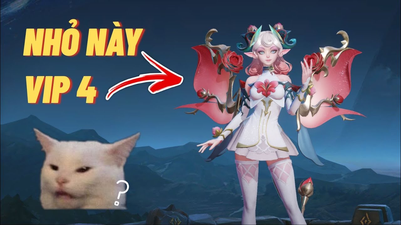 Test skin tặng kèm khi lên VIP 4  của Veera - trưng cho đẹp thôi chứ nó bậc A | Liên quân mobile