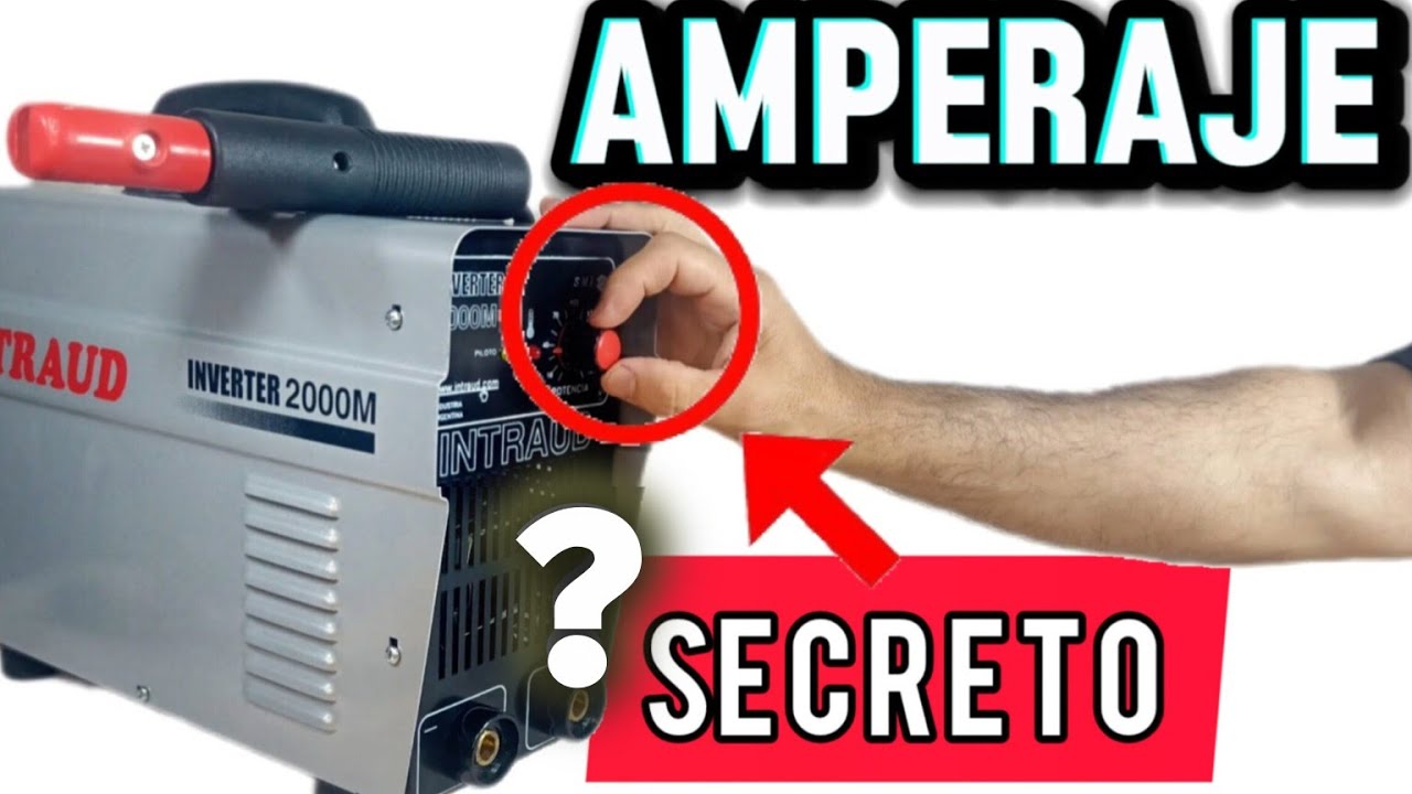 La teoría del AMPERAJE SECRETO en Soldadoras Inverter, que nadie te dice