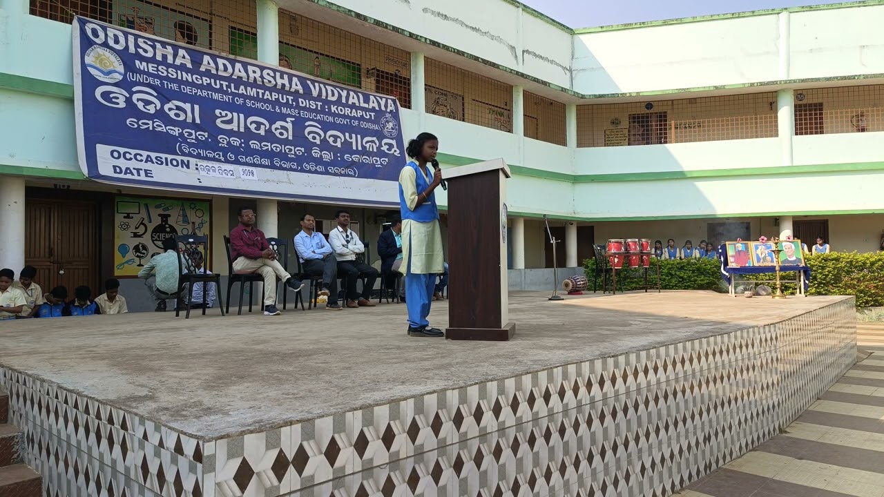 Utkal Diwas Speech #oavmessingput #lamtaput #koraput #odisha