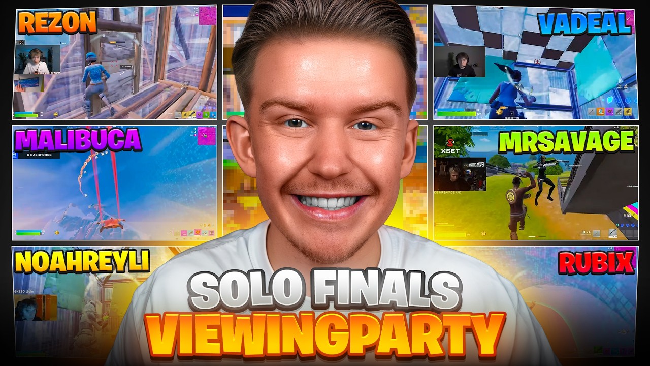 DIE BESTEN SPIELER EUROPAS IN EINER LOBBY! 🥇 (Solo Victory Cash Cup  Viewingparty)