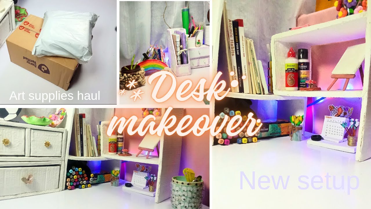Art Material Haul + New Setup*