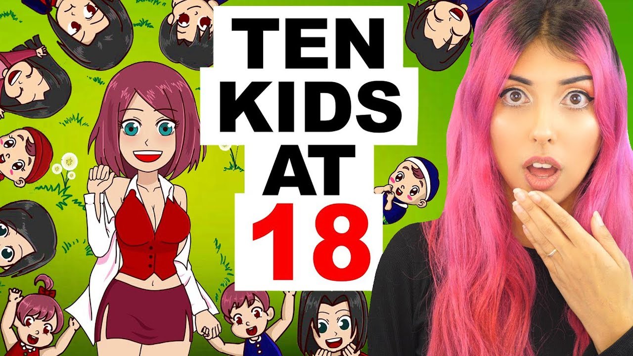 I Have 10 KIDS At Age 18! (@Share My Story TRUE Animated Reaction)