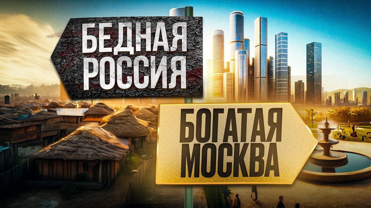 Почему Москва БОГАЧЕ ВСЕХ регионов? / Вся ПРАВДА про СТОЛИЦУ России!