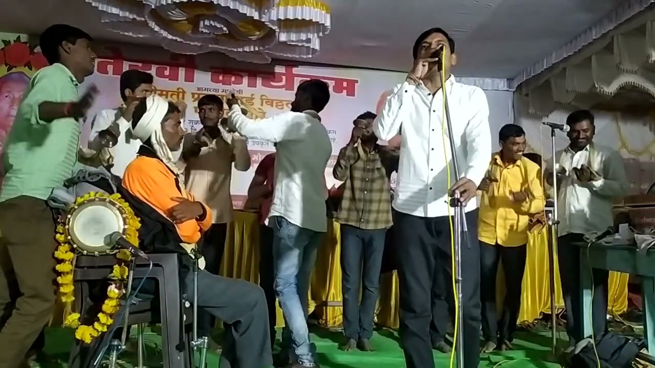 गुरुमुर्ती भजनी मंडळ आलेगाव #बबलू पाटील वर्ताळे यांची खास गौळण