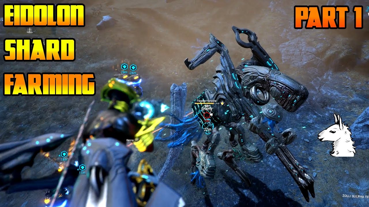 Let's Play Warframe - Eidolon Shard Farming (Co op) Part 1