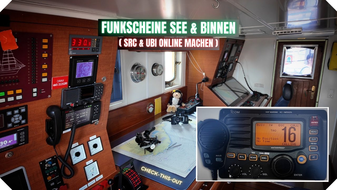 Funkscheine See und Binnen / SRC und UBI online machen