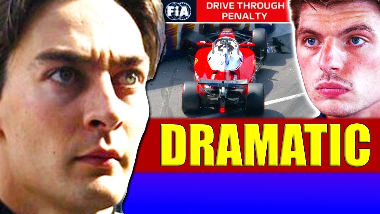 Russell & Leclerc FURIOUS at INSANE Monaco GP! 💥😭