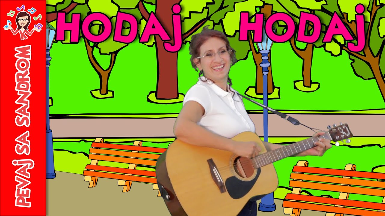 💖 Hodaj, hodaj 💖 Pevaj sa Sandrom | Dečije pesme | Dečije priče