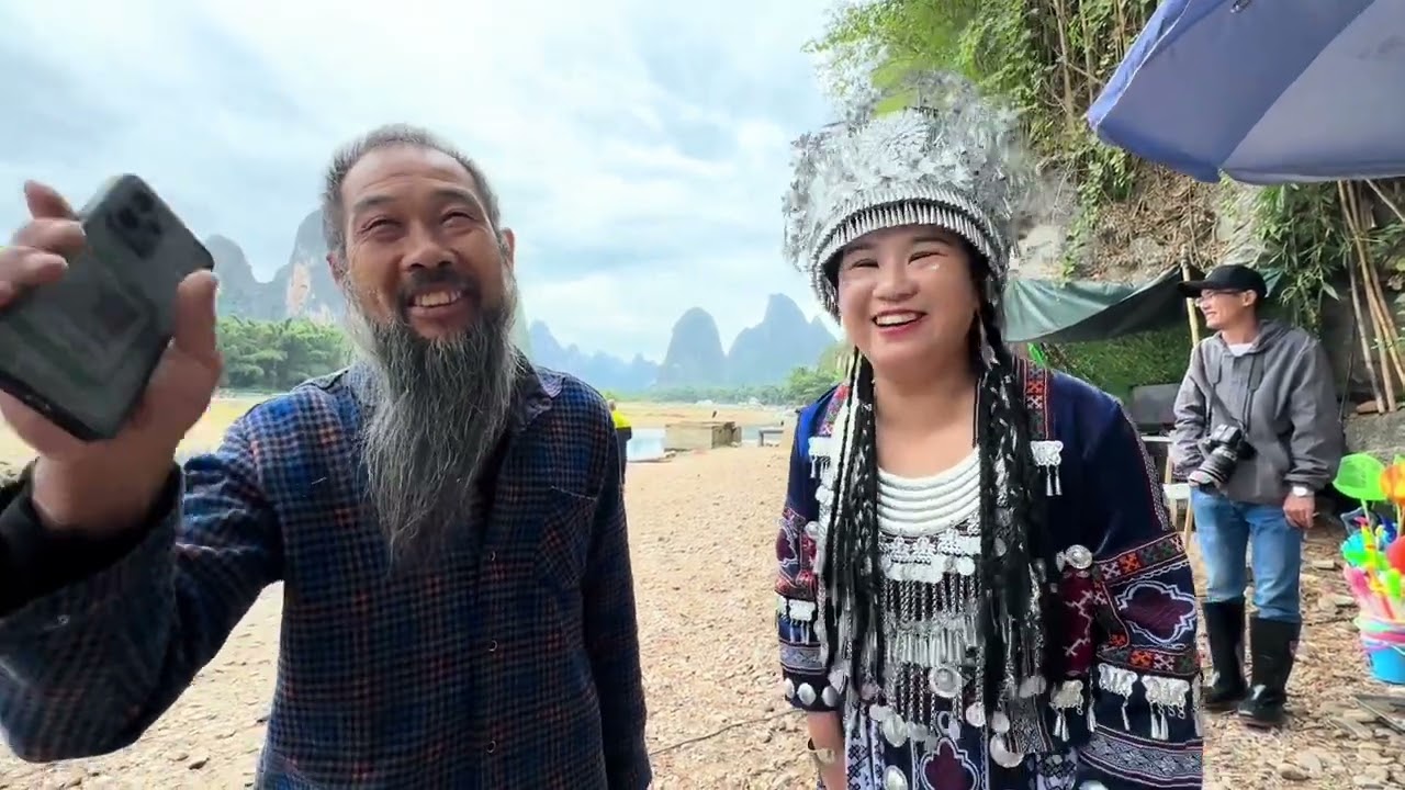 简直美爆了!穿上少数民族服饰游桂林，领略祖国大好河山