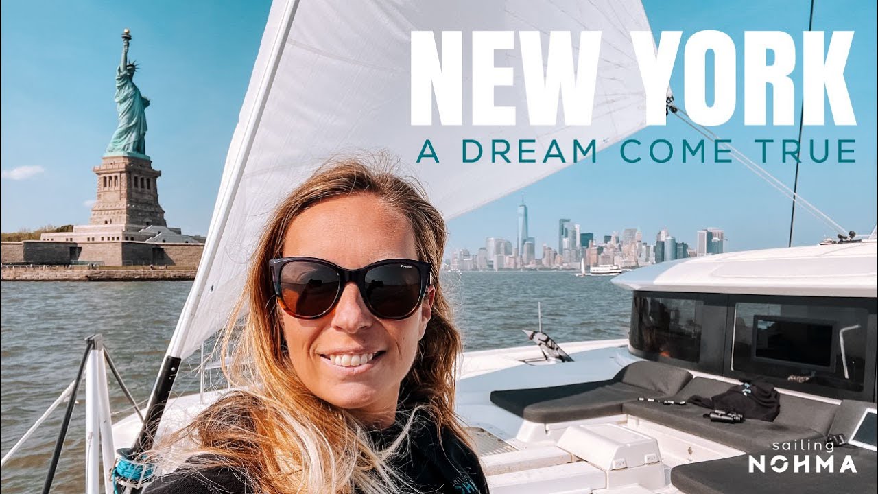 Sailing to NEW YORK CITY | Statue Of Liberty & Manhattan | Ep. 88