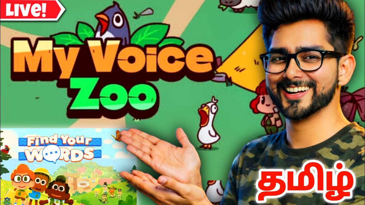 MyVoiceZoo + Find Your Words(DEMO)  - LIVE | TAMIL GAMEPLAY | BCO DYNAZTY #myvoicezoo