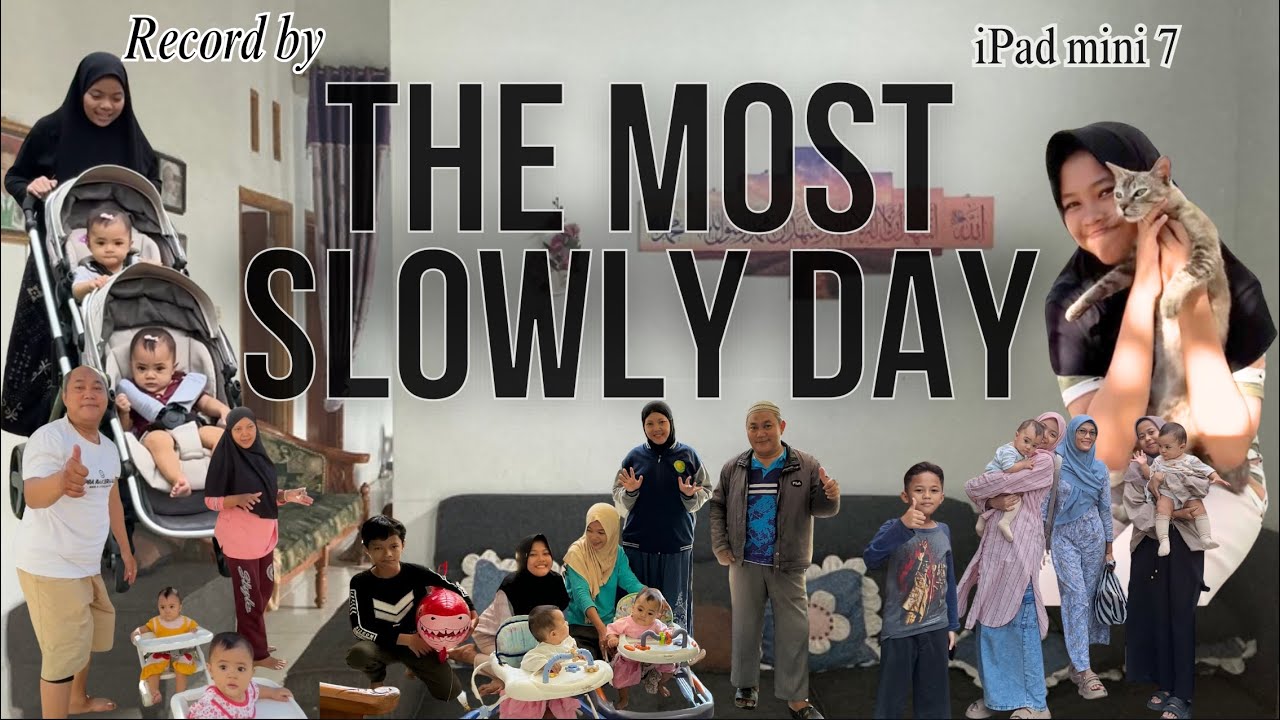 Vlog. 35 - HARI PALING SANTAI MEMBESARKAN BAYI KEMBAR 