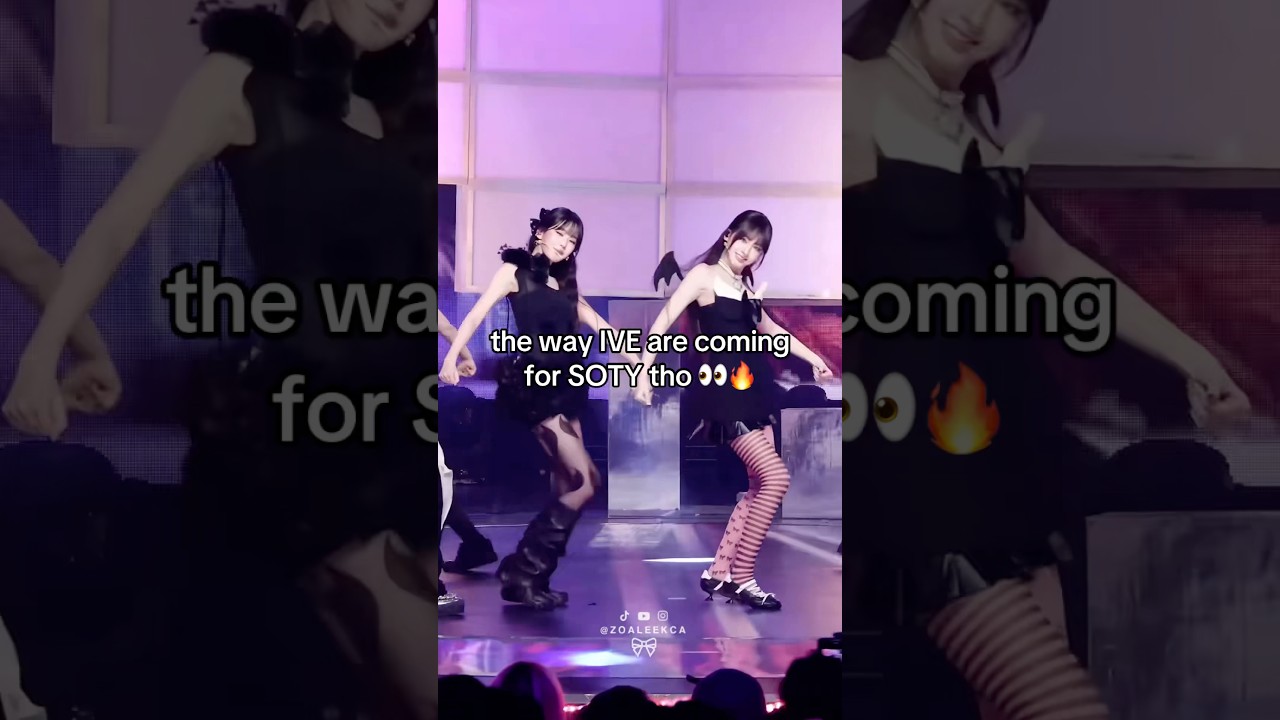 IVE to win SOTY?! 😱 #ive #kpopedit #shorts