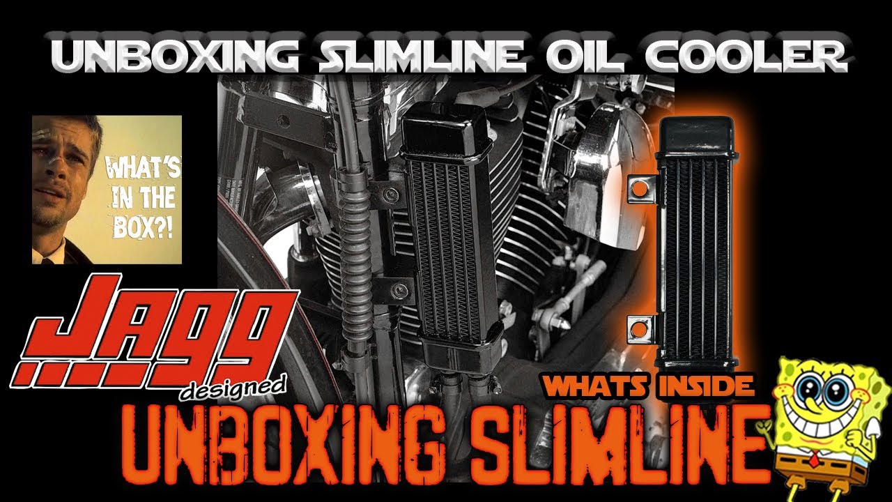 Unboxing Jagg SlimLine 6 Row Oil Cooler System for Harley Davidson