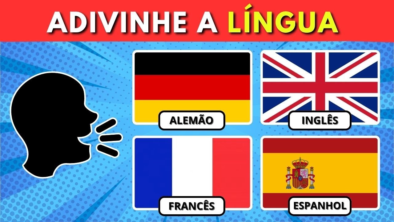 🗣️ Adivinhe o Idioma pela Voz | Será que você é bom em reconhecer idiomas?