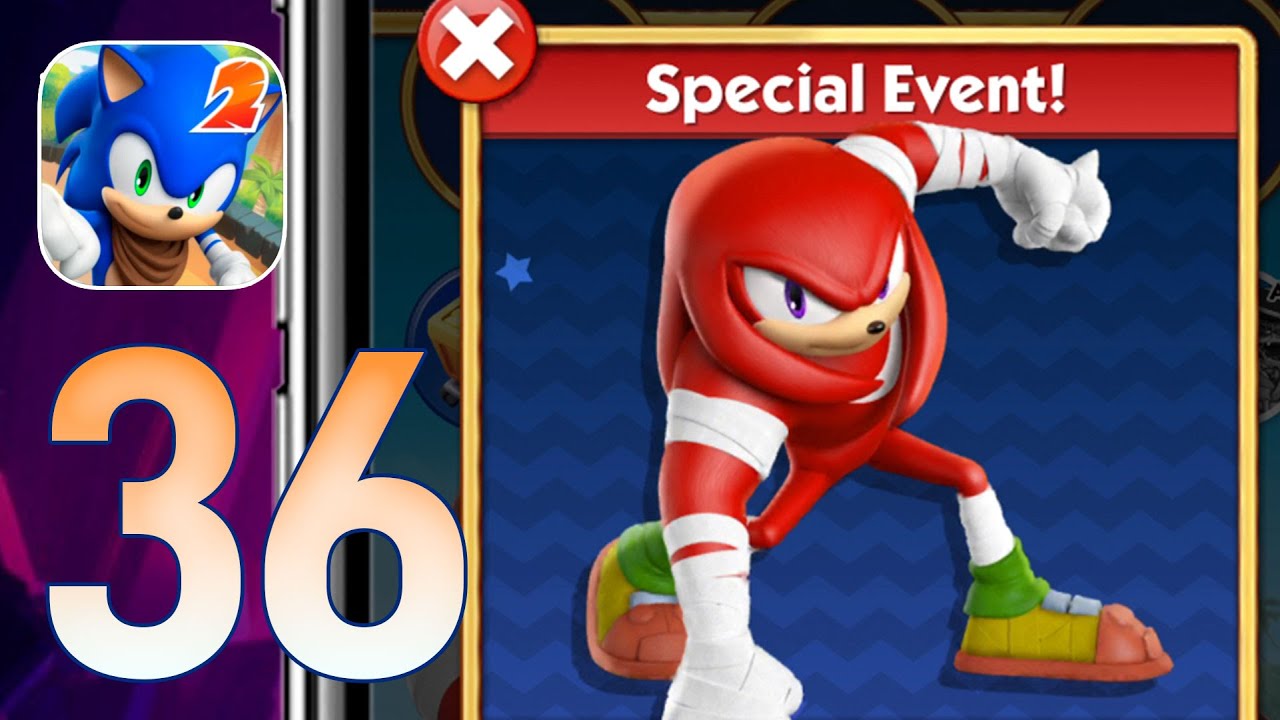 Sonic Dash 2: Sonic Boom Gameplay Walkthrough Part 36 - Tutorial (iOS, Android)