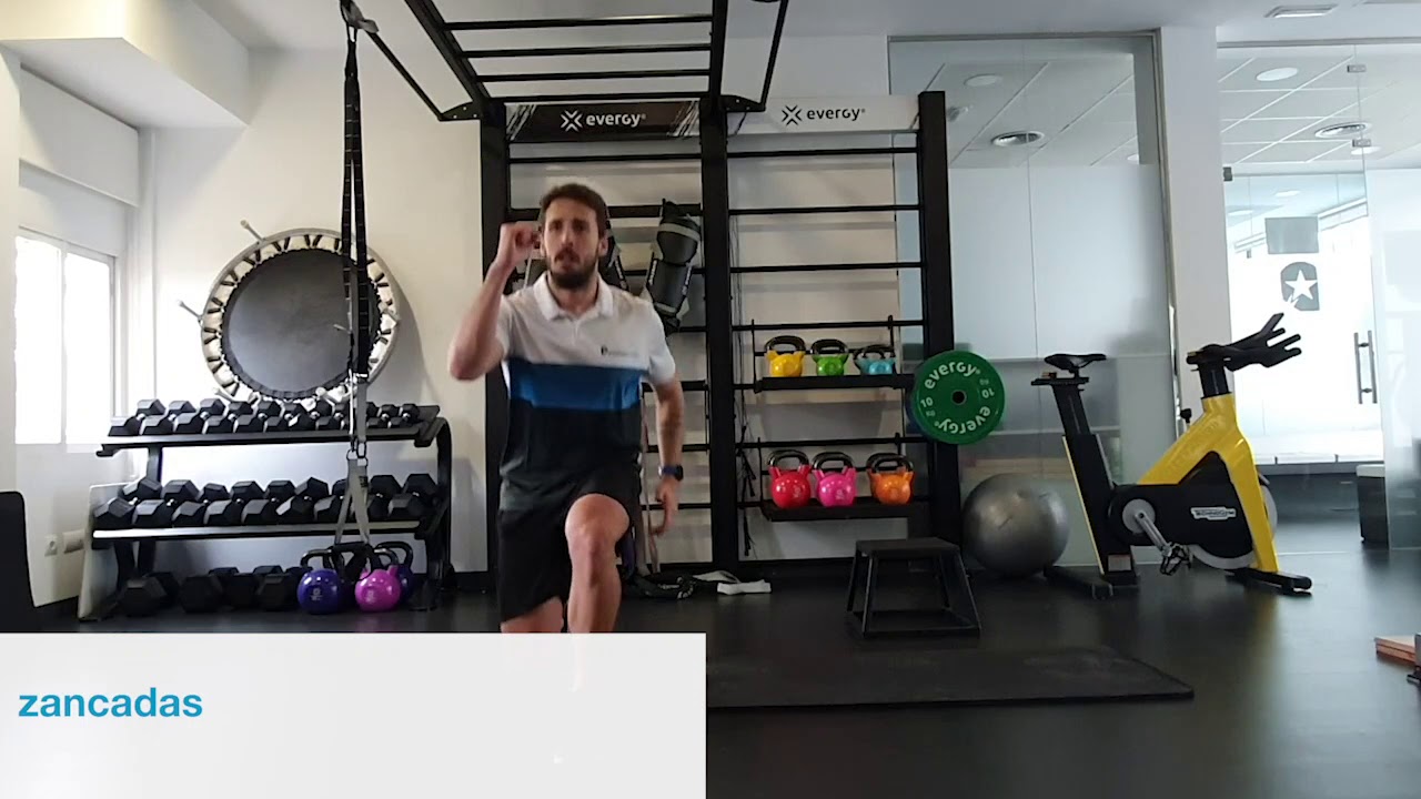 Circuito de fuerza/resistencia - Entrenamiento desde casa