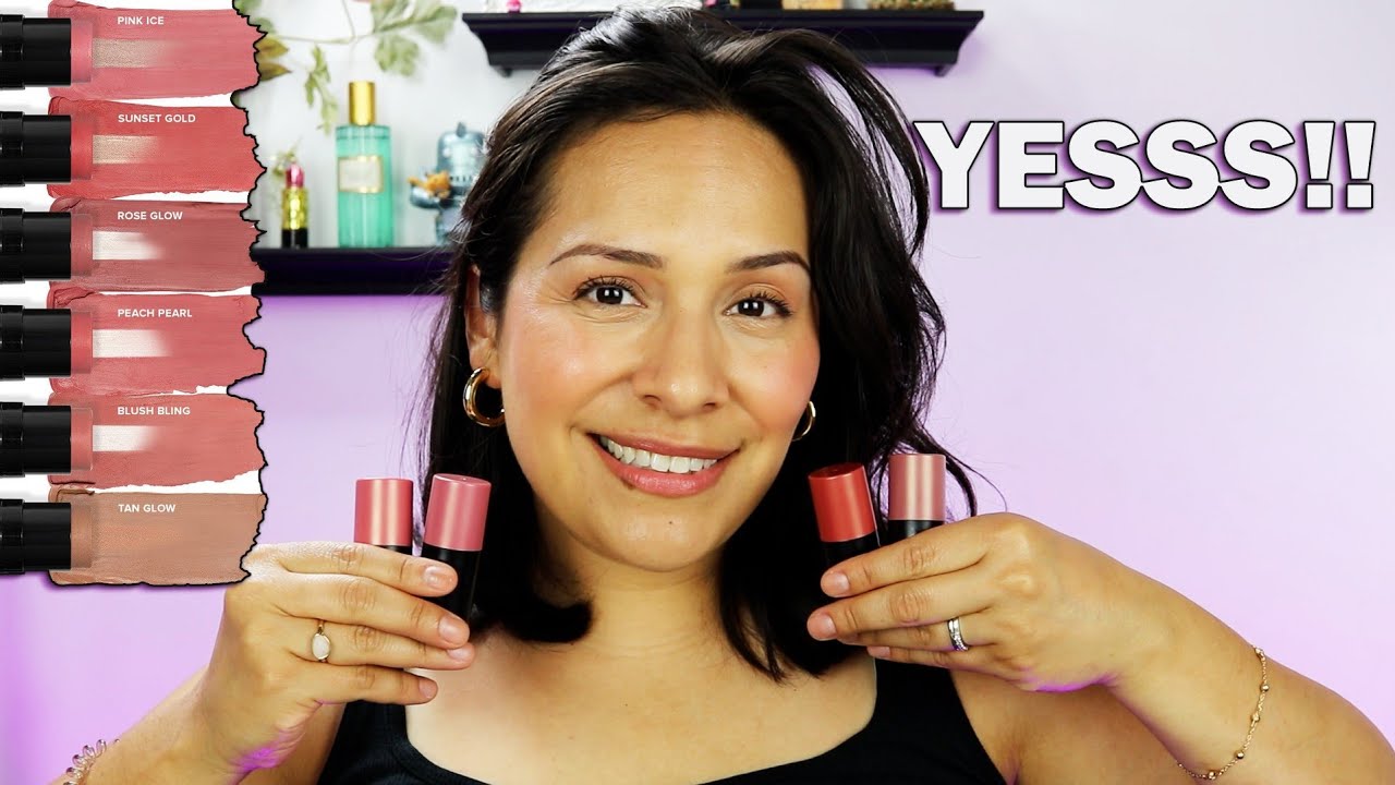 Nudies Matte + Glow Core Blush Stick — обзор и свотчи #nudestix #nudiesmatte #glowcore