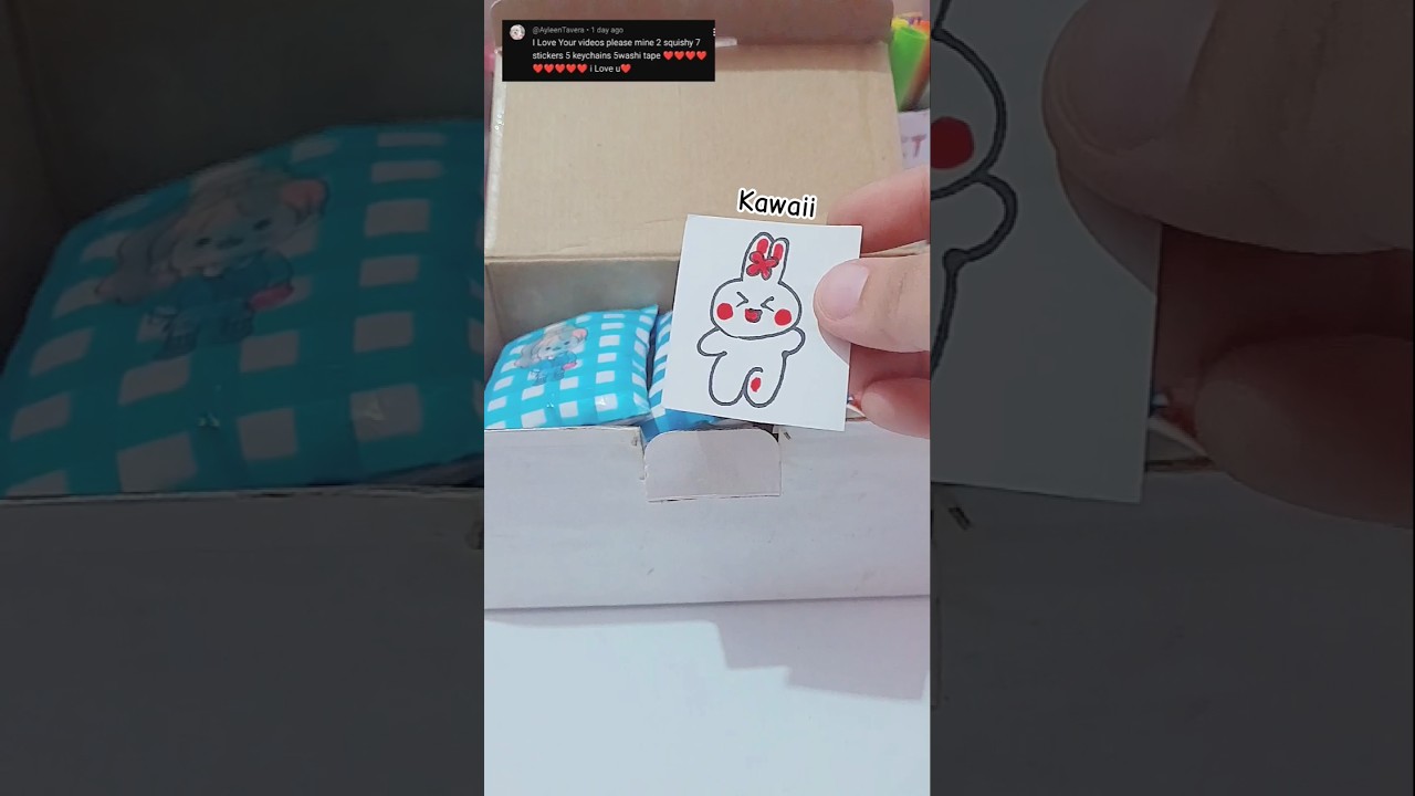 ASMR order packing (fake) 📦✨ 