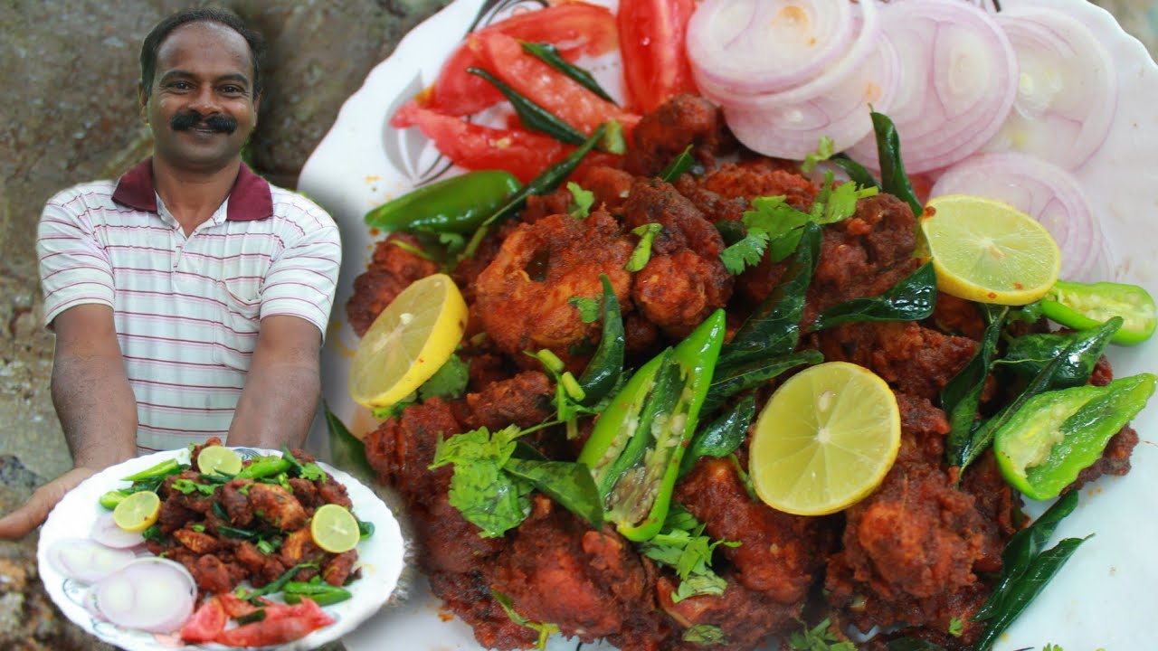 കൊതിയൂറും ചിക്കൻ 65 ഉണ്ടാക്കുന്ന വിധം 😋 | Chicken 65 Recipe | Village Spices