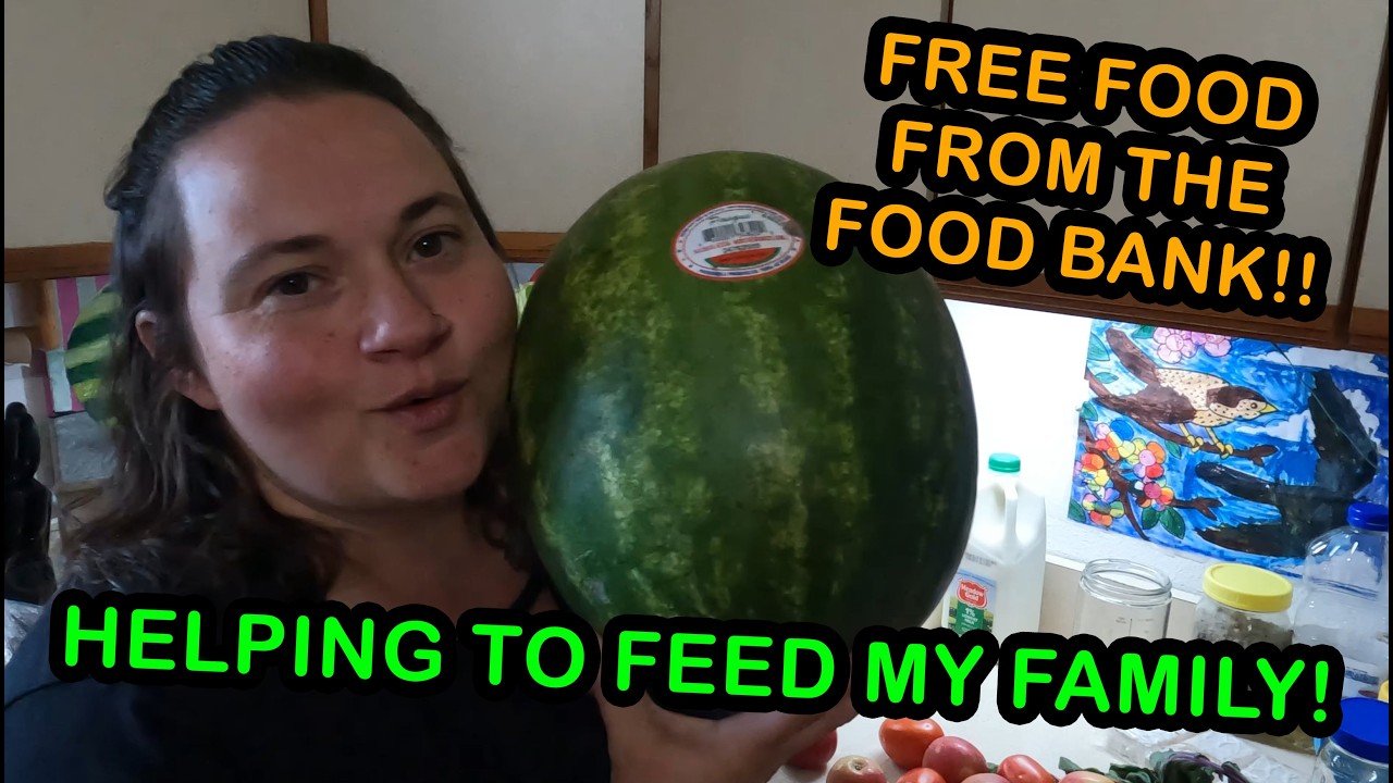 Благодарен за помощь местному продовольственному банку! Куриные тако и нарезка БОЛЬШОГО арбуза!!