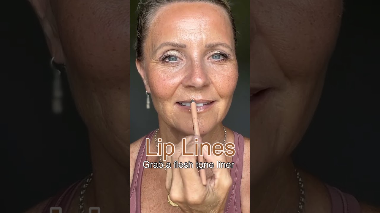 This trick will help camouflage Lip Lines