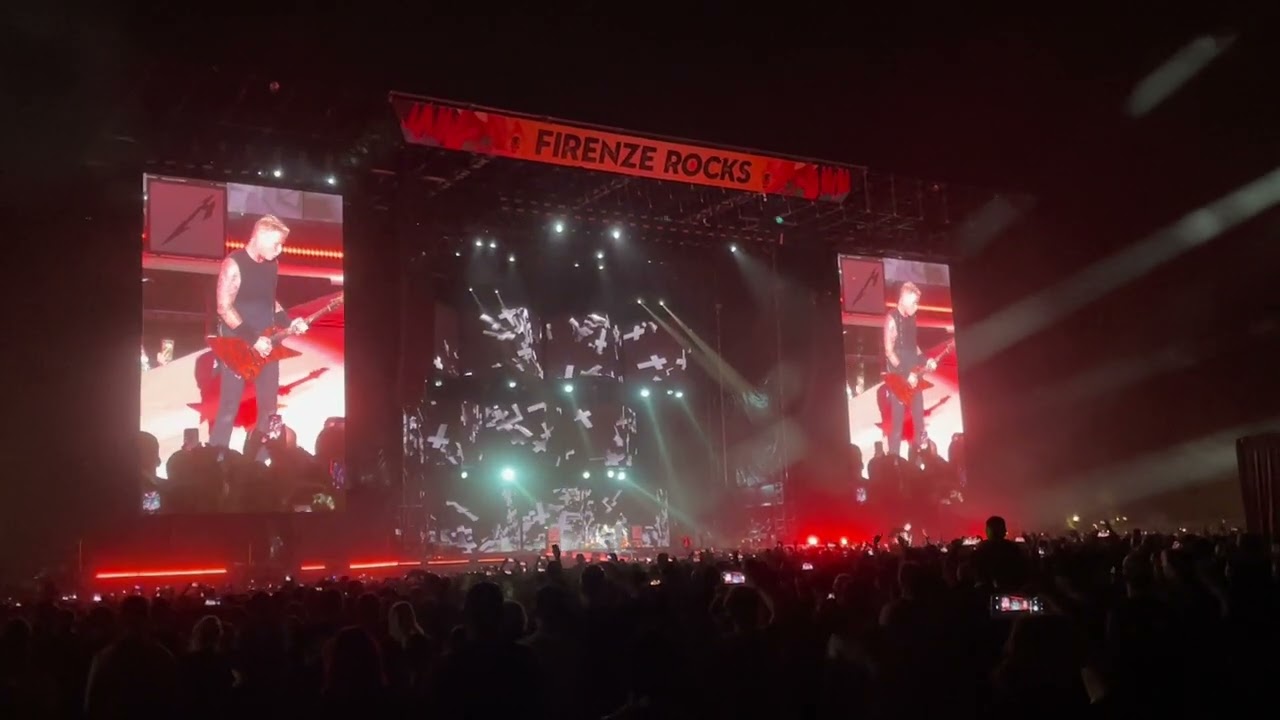 METALLICA - MASTER OF PUPPETS + Ending @ Firenze Rocks 2022