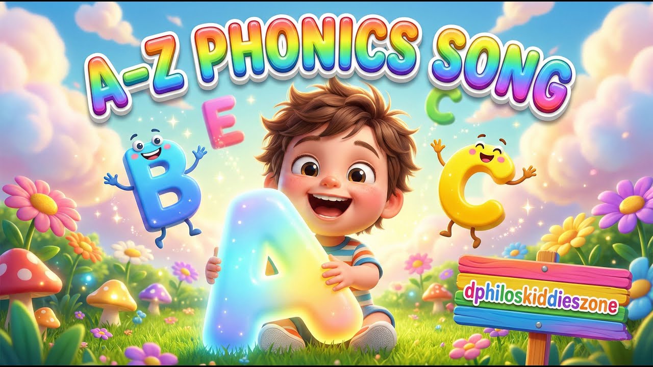 A-Z Phonics Song for Kids | Learn the Alphabet with dphiloskiddieszone!