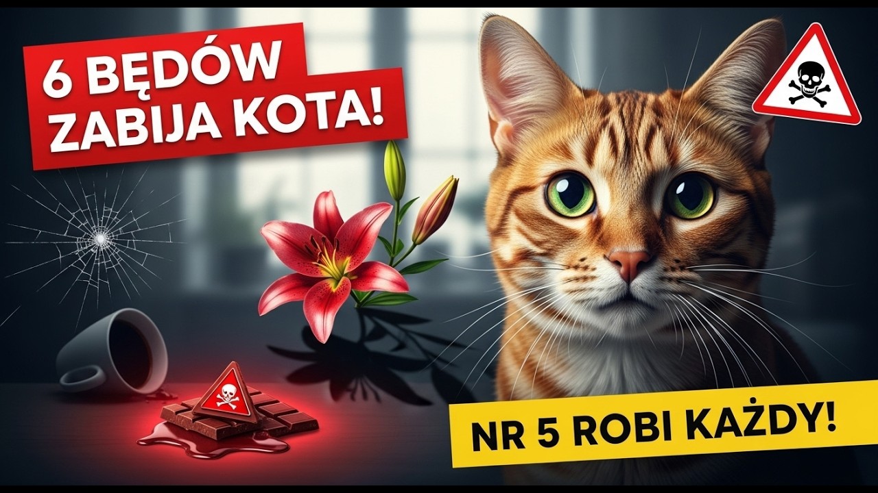 Te 6 błędów ZABIJA Twojego kota w ciszy! 💀🐾 (Nr 5 robi każdy)