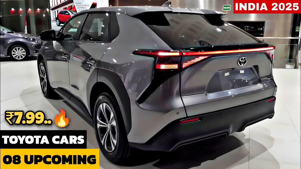 08 HOTTEST UPCOMING TOYOTA CARS LAUNCH IN INDIA 2025 | PRICE, LAUNCH DATE, FEATURES | NEW CARS 2025