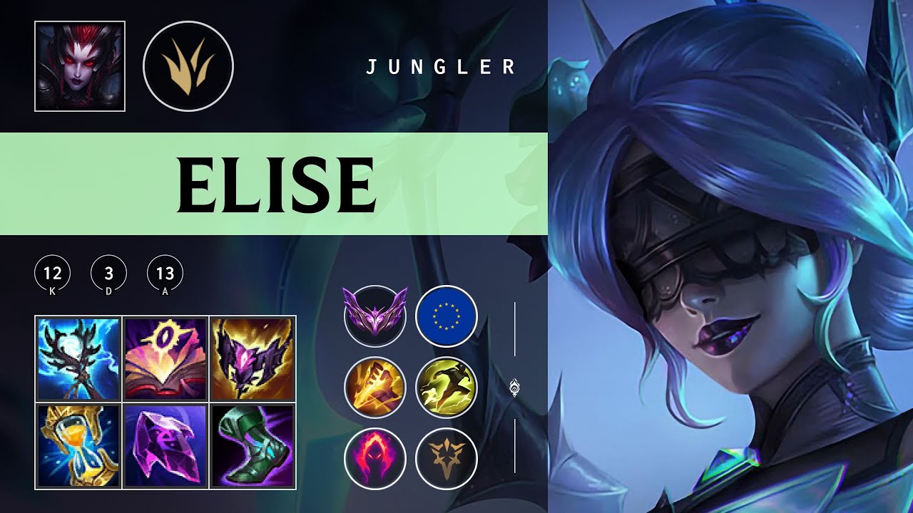 Elise Jungle vs Jarvan IV - EUW Master Patch 25.23
