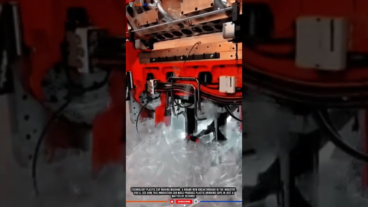 Innovation Technology Plastic Cup Machine: Super Fast & Efficient Mass Production.